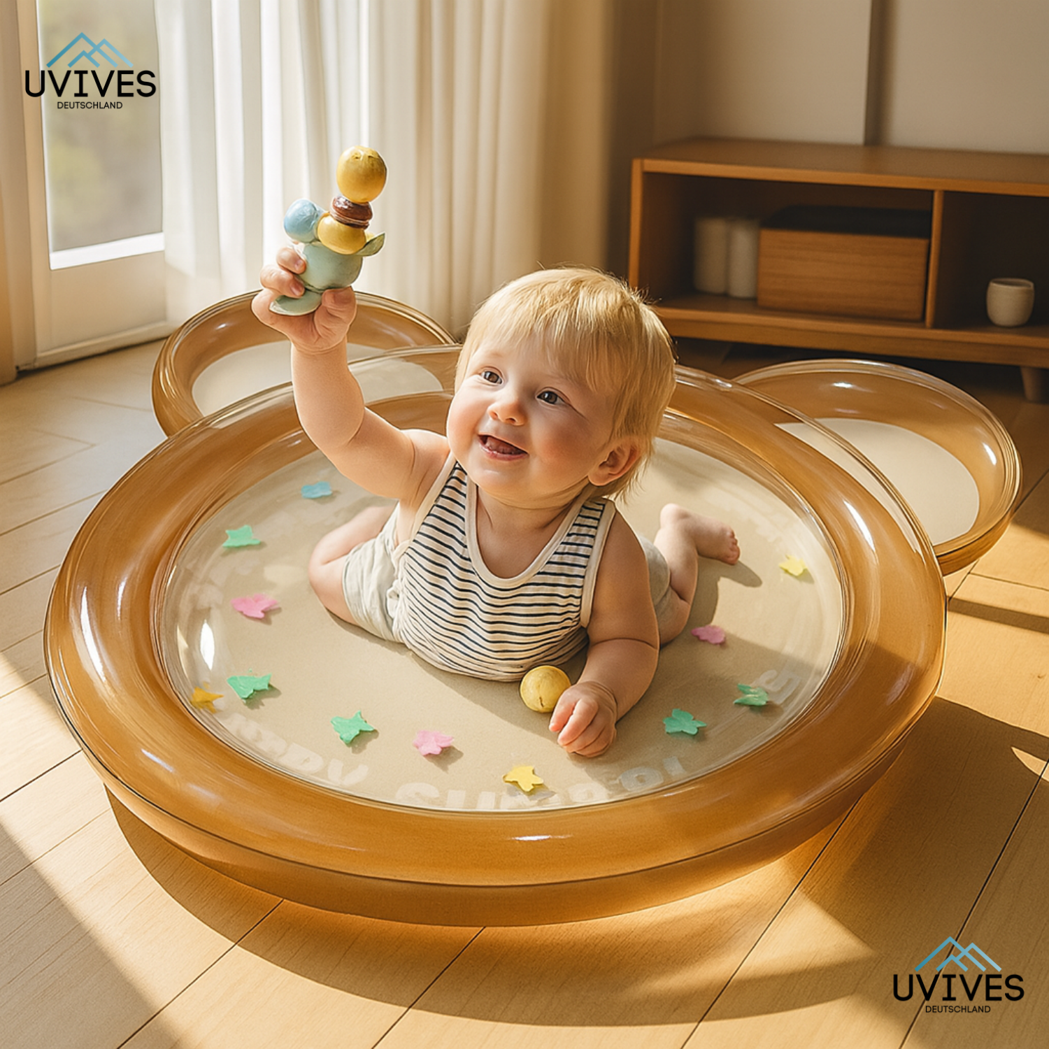 AquaJoy Pad – Spaß & Abkühlung für Babys & Haustiere!