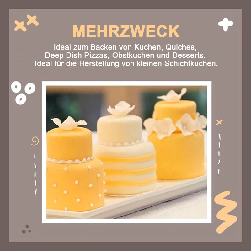 TierTins - Mini Mehrschichtige Kuchenform [Letzter Tag Rabatt]
