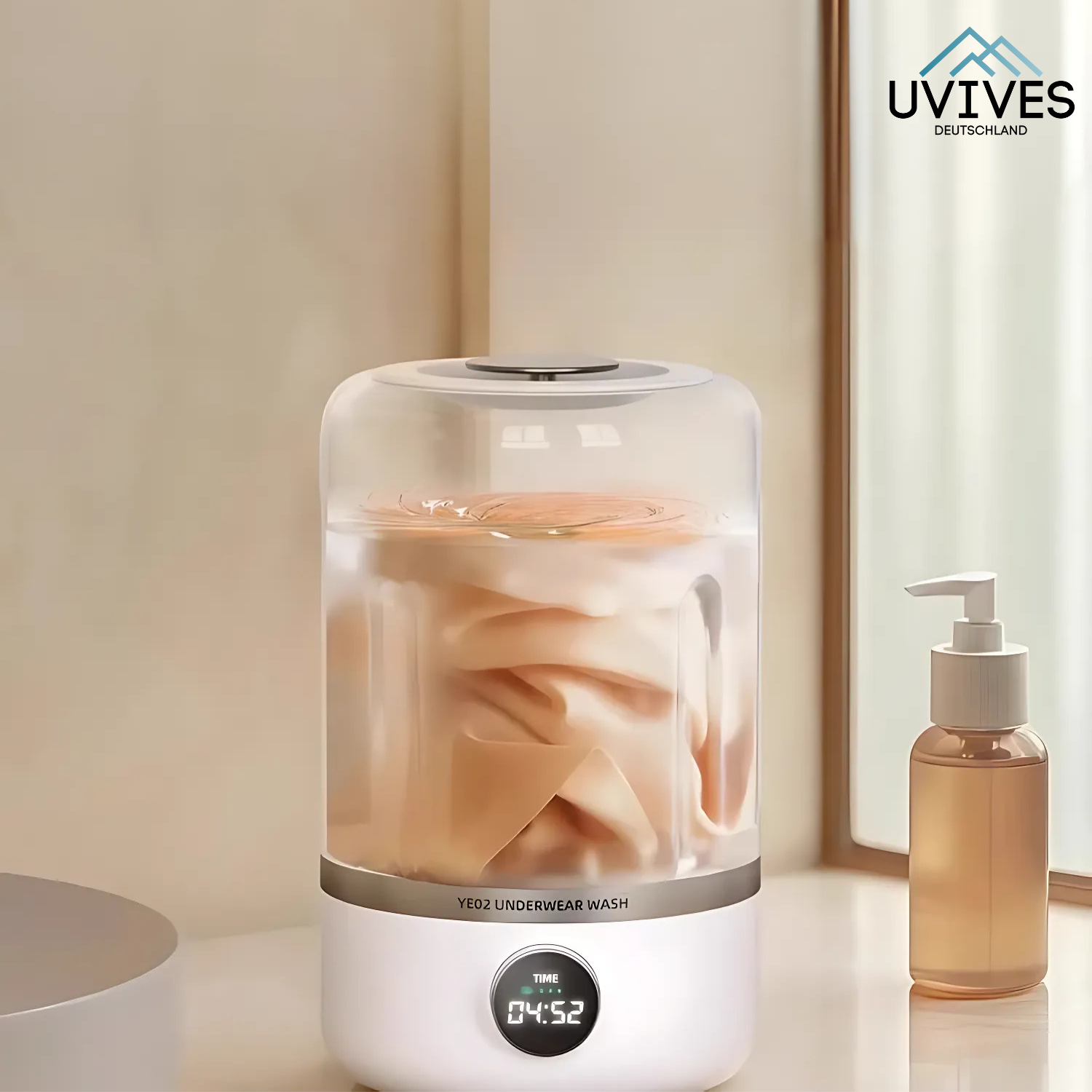 WashPod Go – Saubere Wäsche. Überall. Jederzeit.