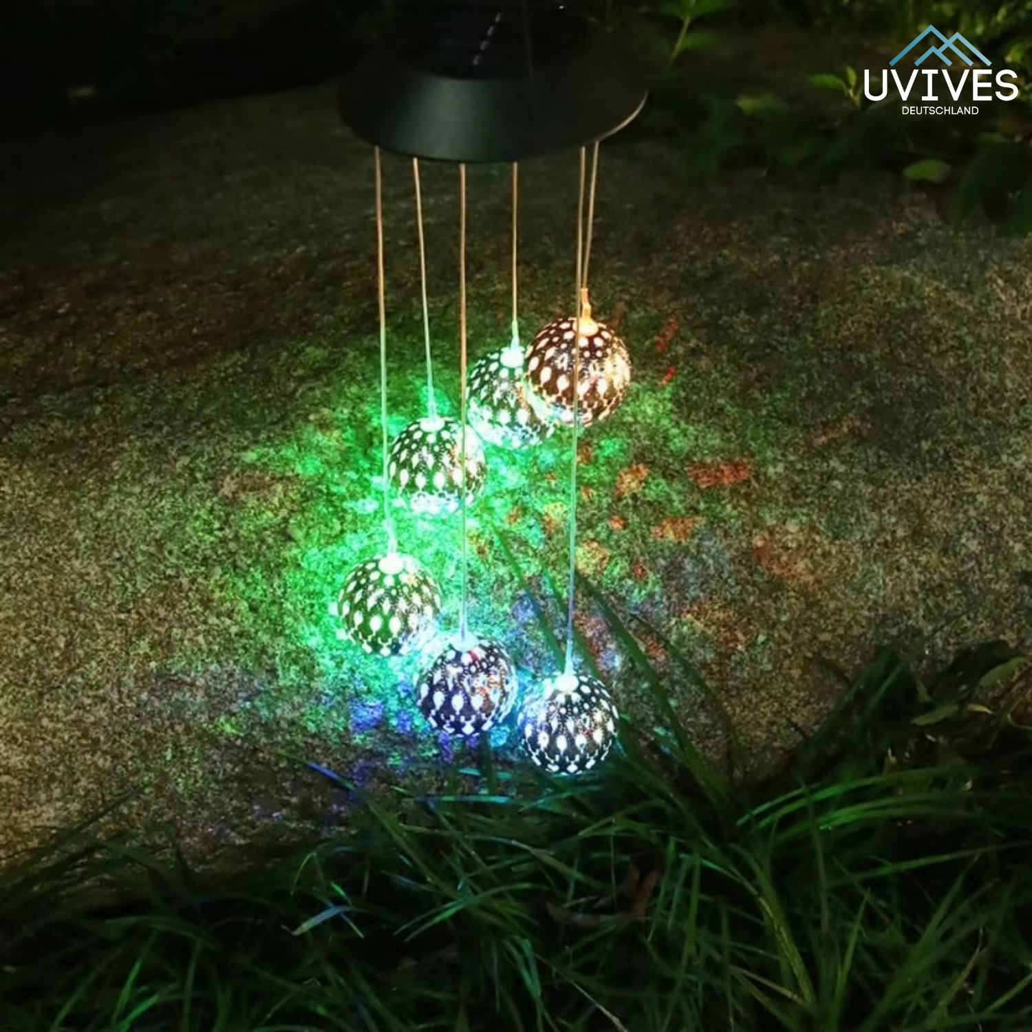 LumiBreeze™ - Verwandeln Sie Ihren Garten mit farbenfrohem Lichtspiel
