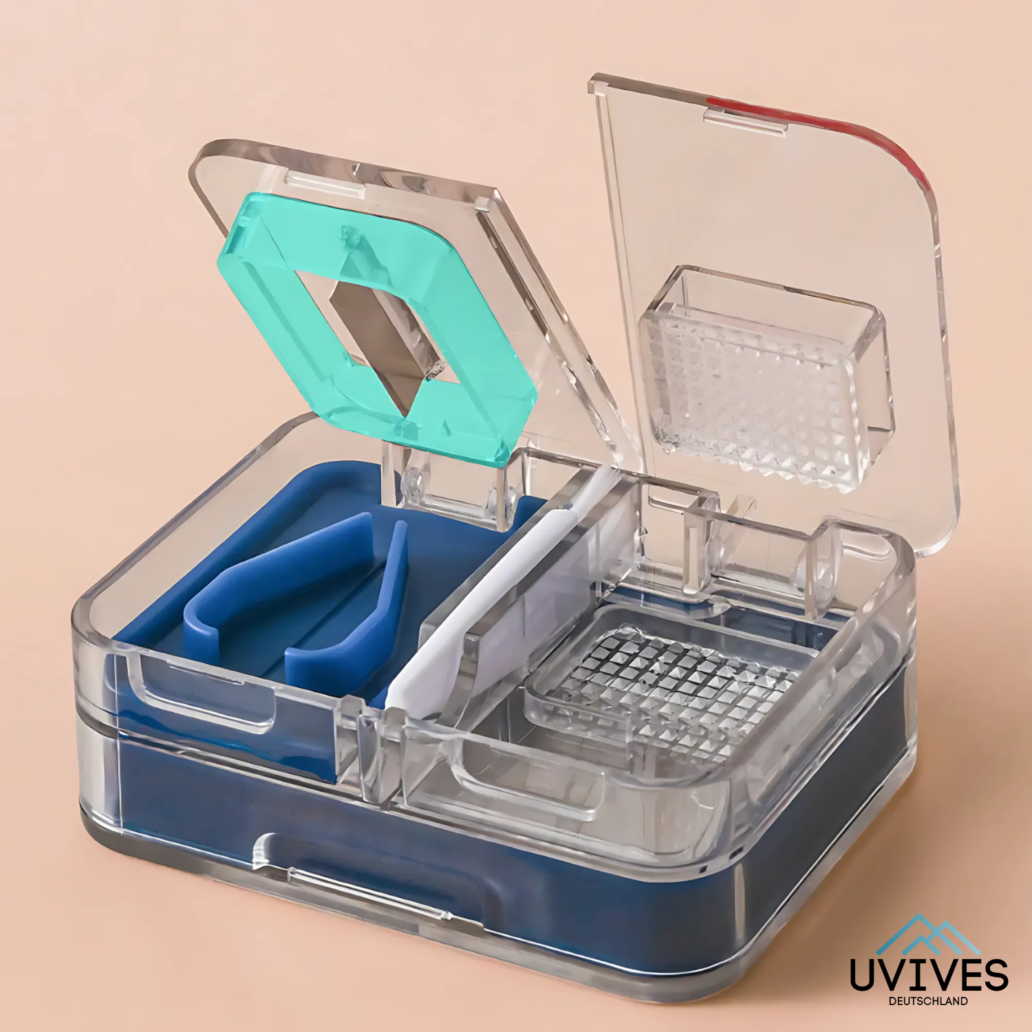 1+1 GRATIS | MediSnap – Die clevere 2-in-1 Pillenbox mit integriertem Schneider!
