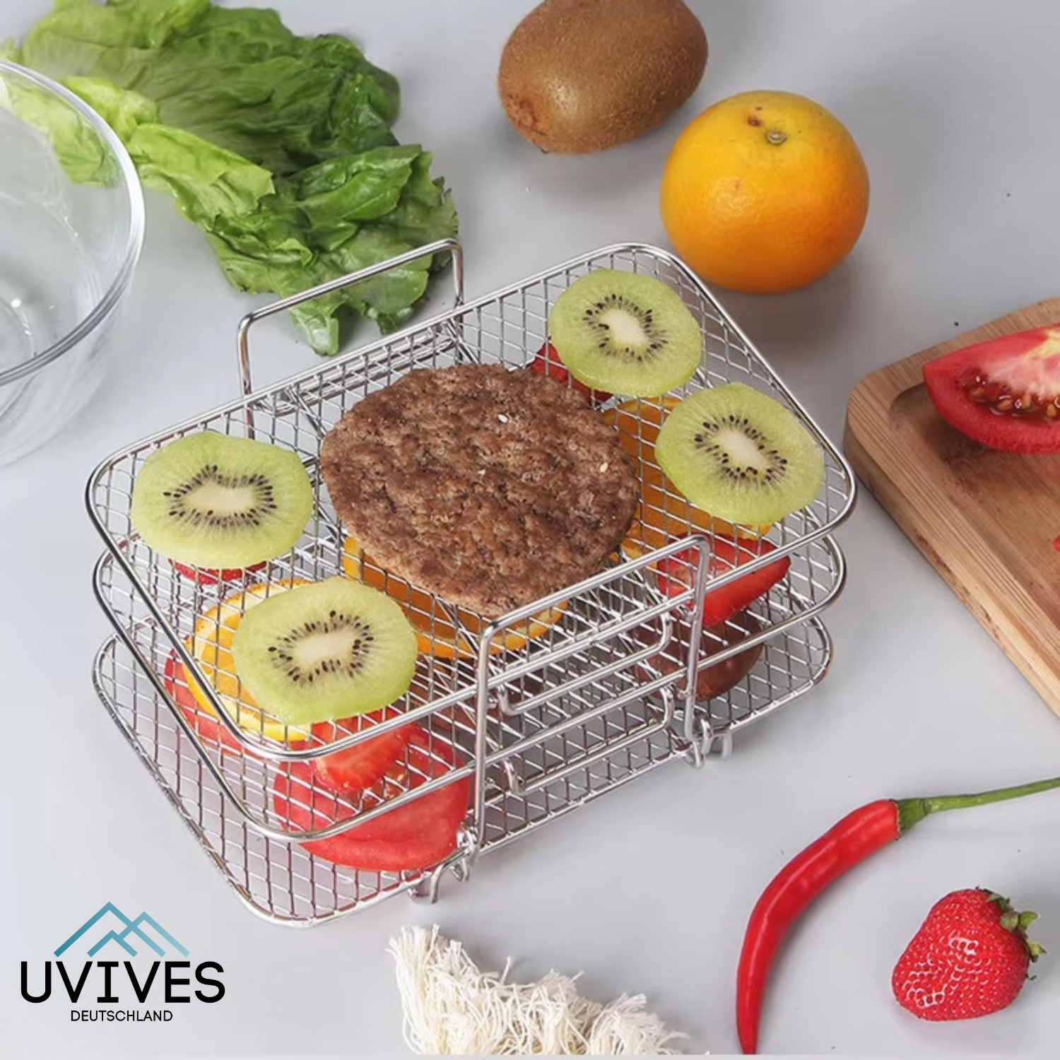 GrillStack™ – Mehr Platz im Airfryer, mehr Genuss auf dem Teller