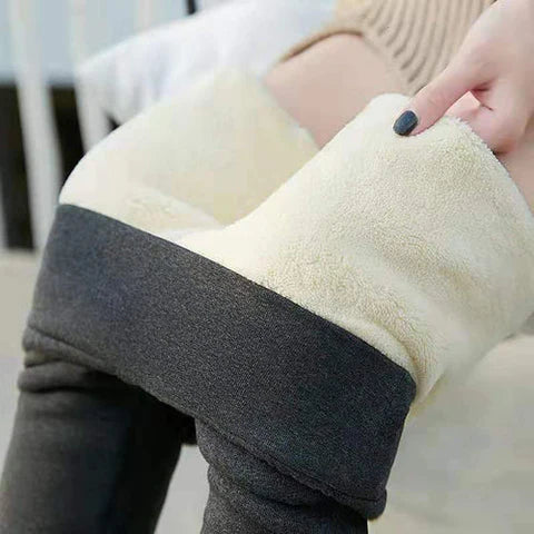 1+1 GRATIS | CuddlyLeggings - Winter Fleece Elastische Leggings