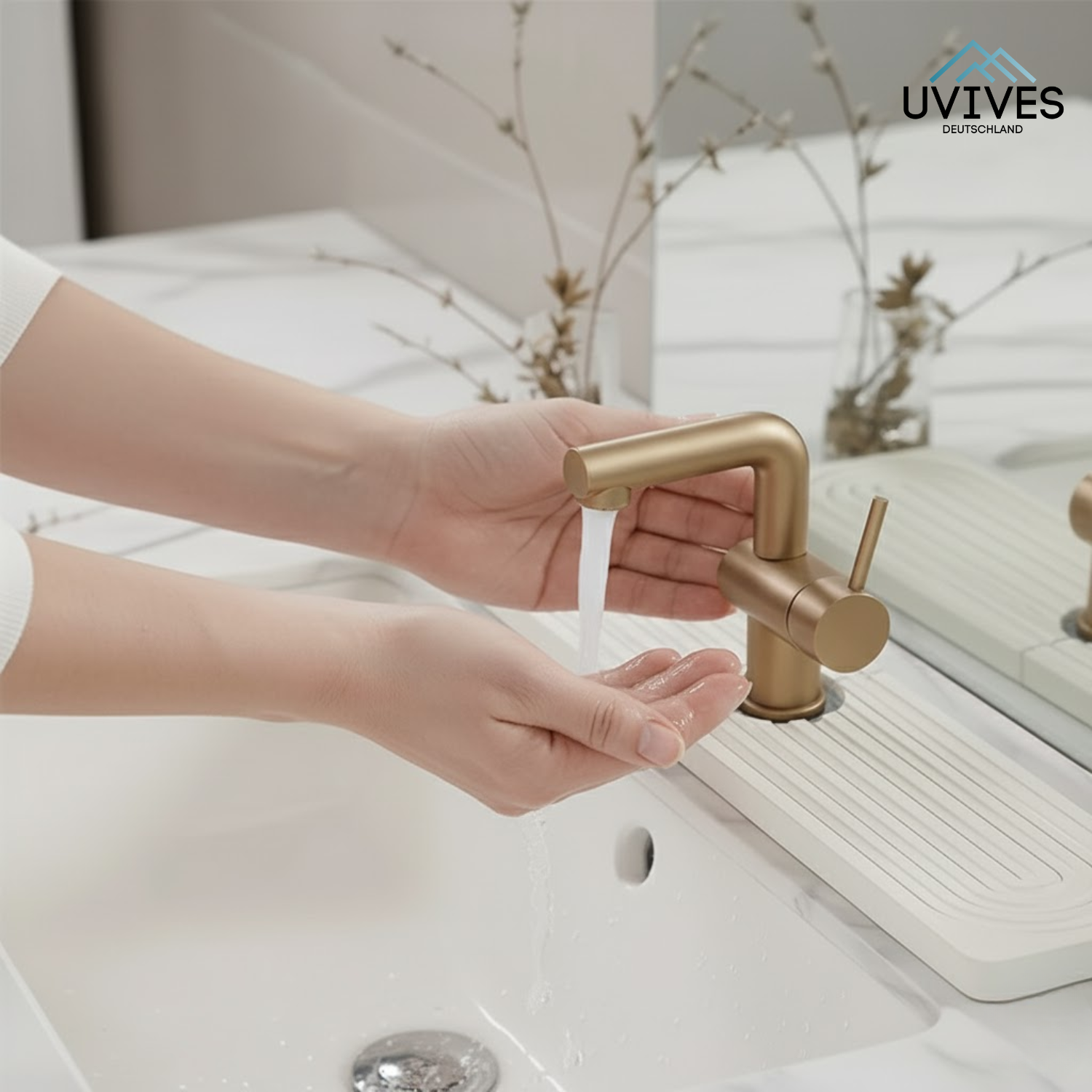 AquaStone – Der Untersetzer, der Wasser trinkt