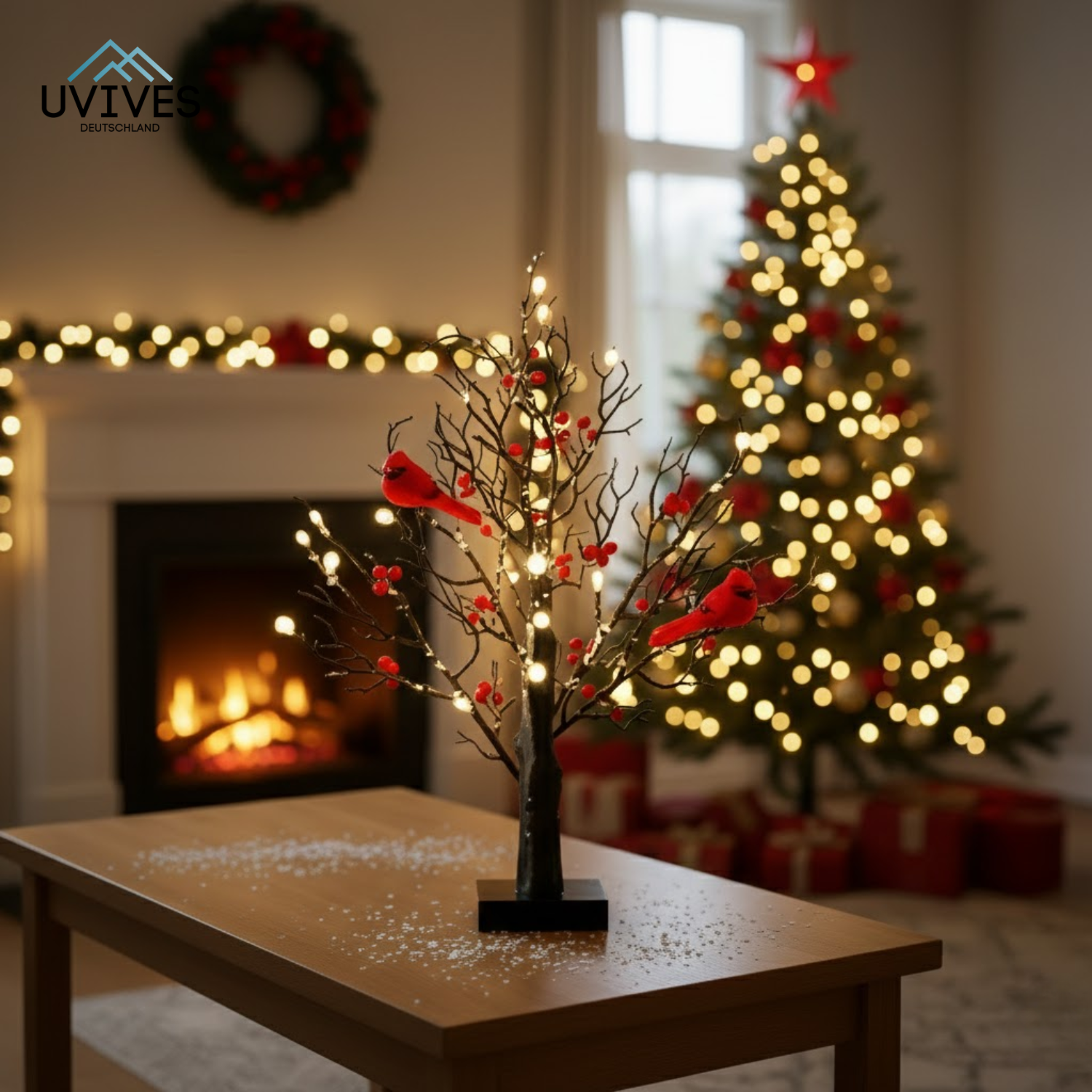 BirdPine Classic – Der leuchtende Vintage-Weihnachtsbaum voller Nostalgie