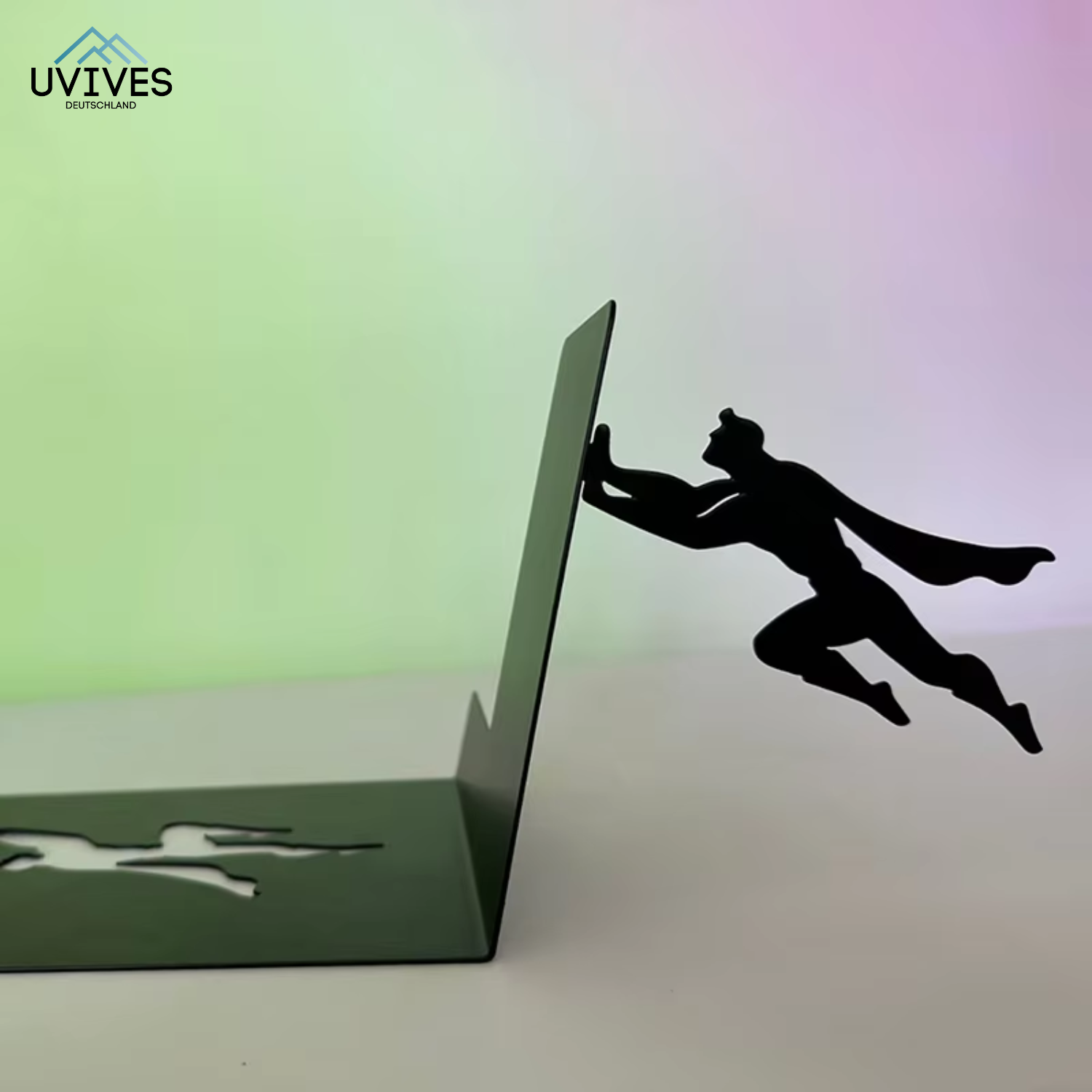 HeroHold – Die Superhelden-Buchstützen