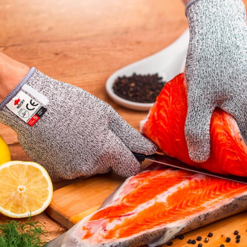 GuardFit Pro | Schnittfeste Handschuhe | EN388 Level 5 | Für Arbeit & Alltag