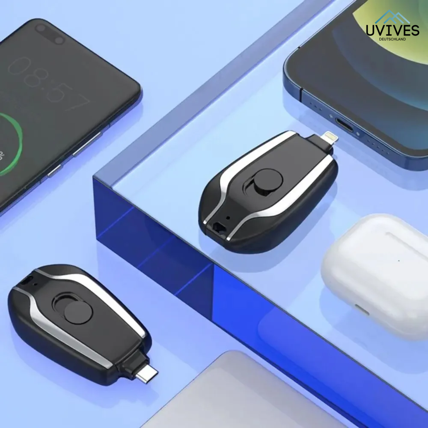 1+1 GRATIS | PowerMini – Deine Notfall-Powerbank für unterwegs