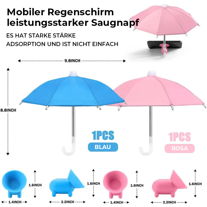 1+1 GRATIS | MiniShade – Der stylische Sonnenschirm für dein Handy!