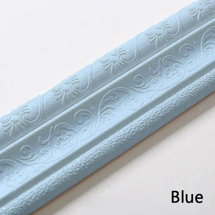 2+2 GRATIS | EcoBorder - 3D-Wandbordüre mit Umweltschutz