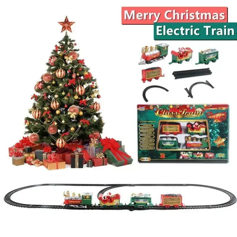 PolarExpress Weihnachtszug-Set | Inklusive Schienen & Lokomotive | Kinderzug, der den Weihnachtsbaum umkreist | Kreatives Geschenk für Kinder ab 3 Jahren