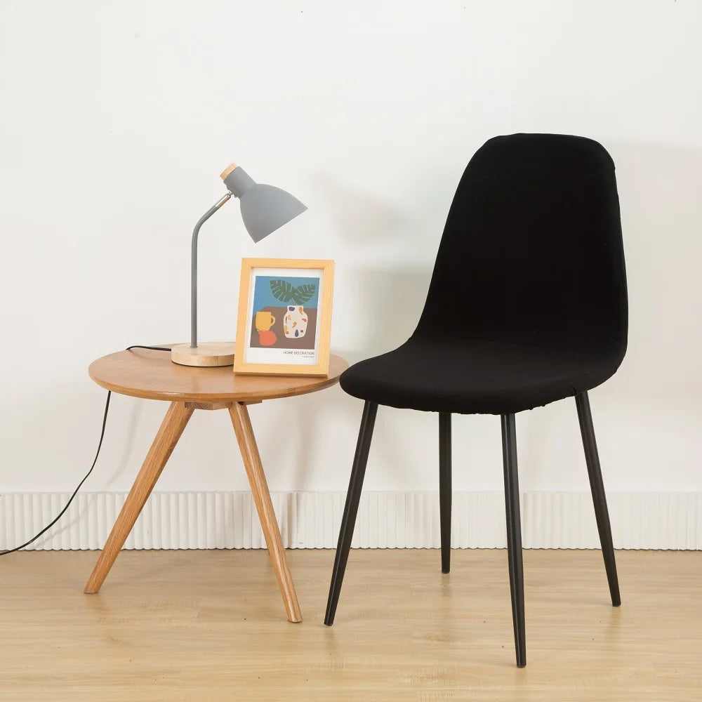 Nordiluxe | Weihnachts-Stuhlbezug | Elastischer skandinavischer Designbezug | Passend für Schalen- und Esszimmerstühle | Waschbar und verstellbar