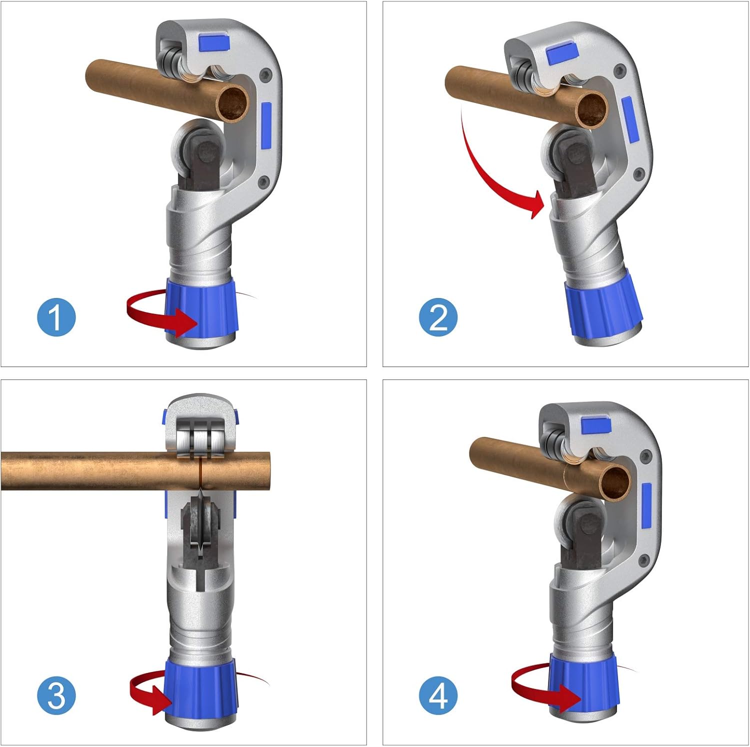 TubeBlade - Metallischer Rohrschneider