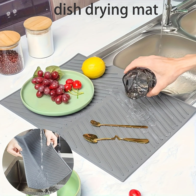 DryFlexi | Spülmatte | Hitzebeständig | Rutschfest & Faltbar