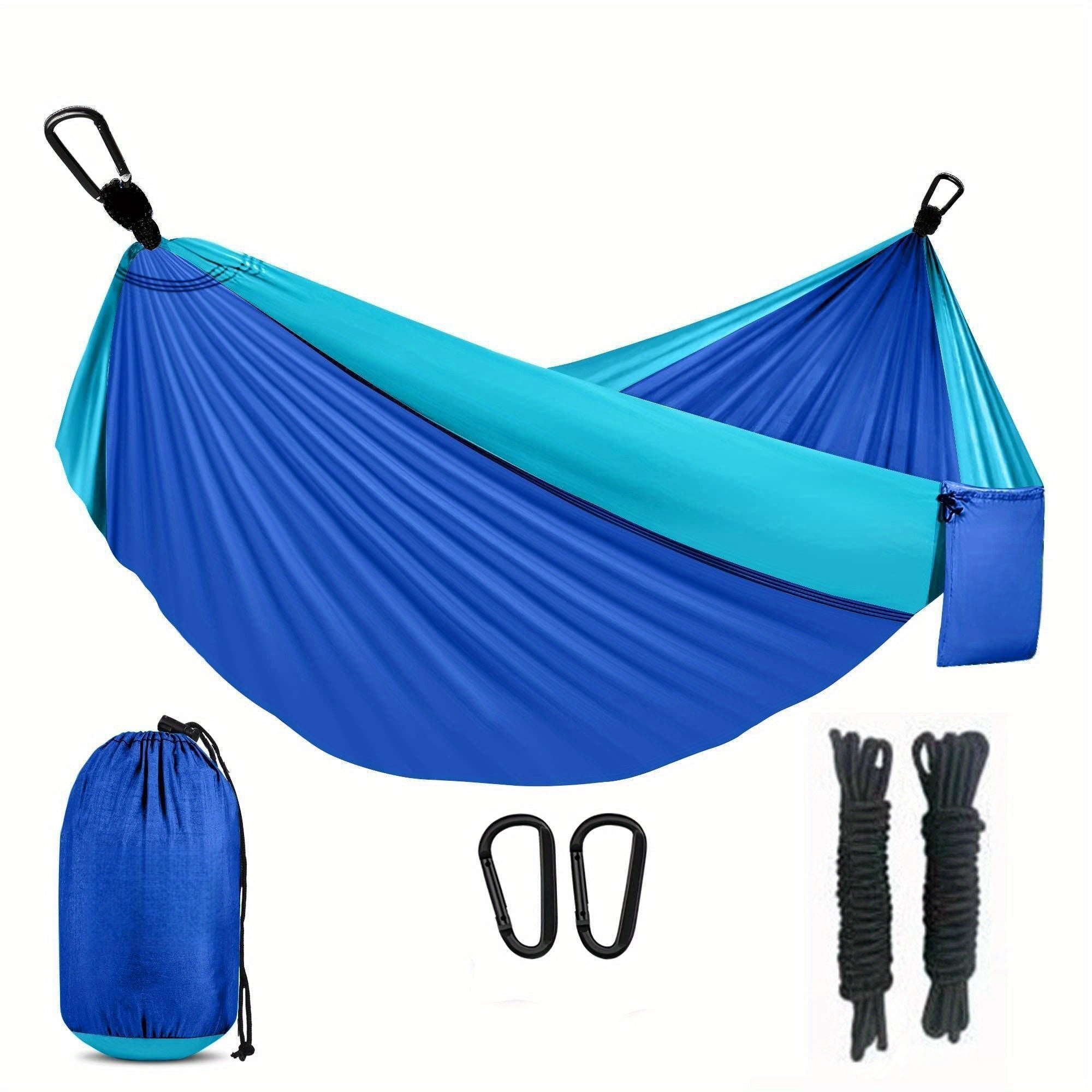 Travina Reise-Hängematte | Ultraleicht & Atmungsaktiv | Kompakt & Tragbar | Inkl. Gurte & Karabiner | Für Outdoor & Camping