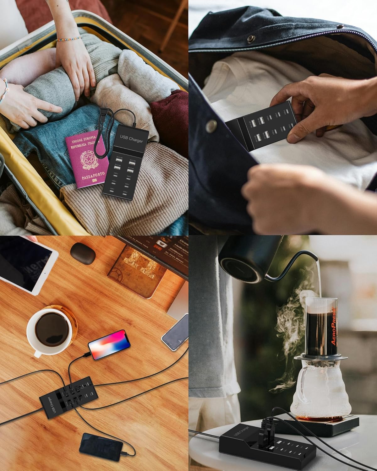 SmartVolt – Der smarte 10-Port-USB-Charger für alle deine Geräte