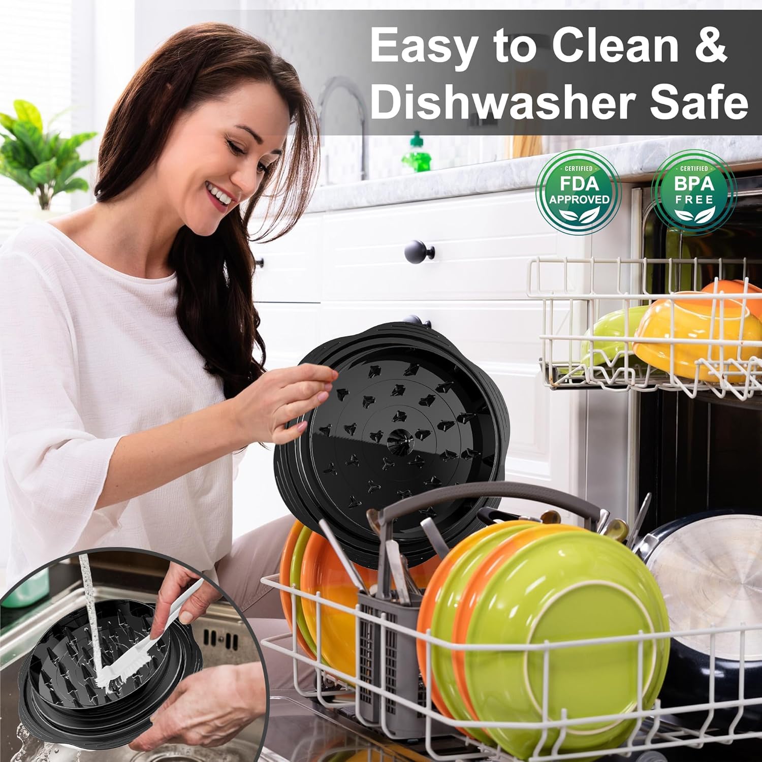 EasyChop Fleischzerkleinerer | Ergonomisch & Rutschfest | Große Kapazität | BPA-frei
