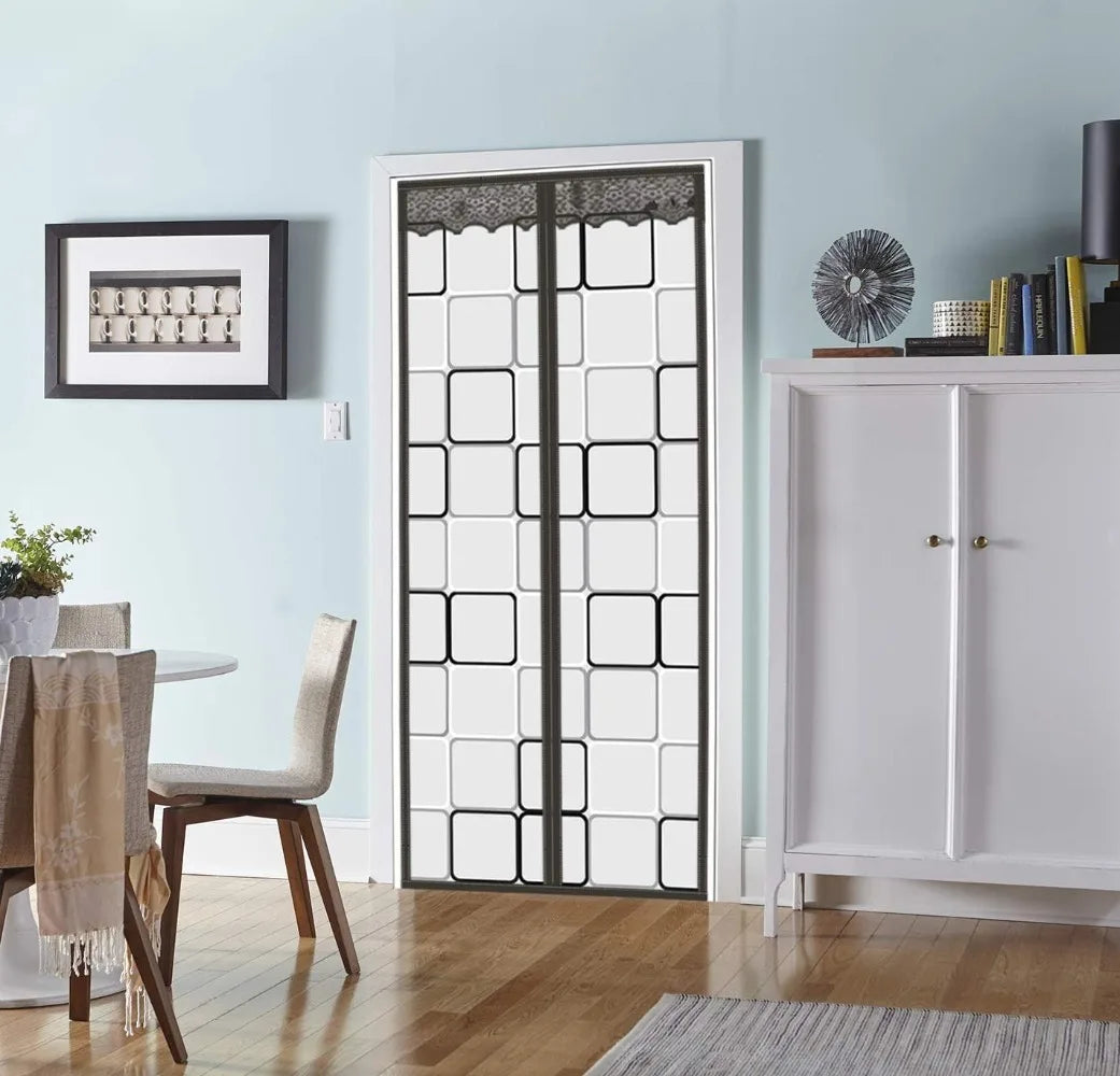 Climora | Thermovorhang für Türen | Magnetisch, Wärmeisolierend | Schützt vor Kälte und Zugluft | Perfekt für Winter und klimatisierte Räume