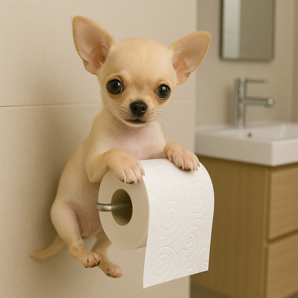 PawRoll – Der süßeste Helfer in deinem Badezimmer!