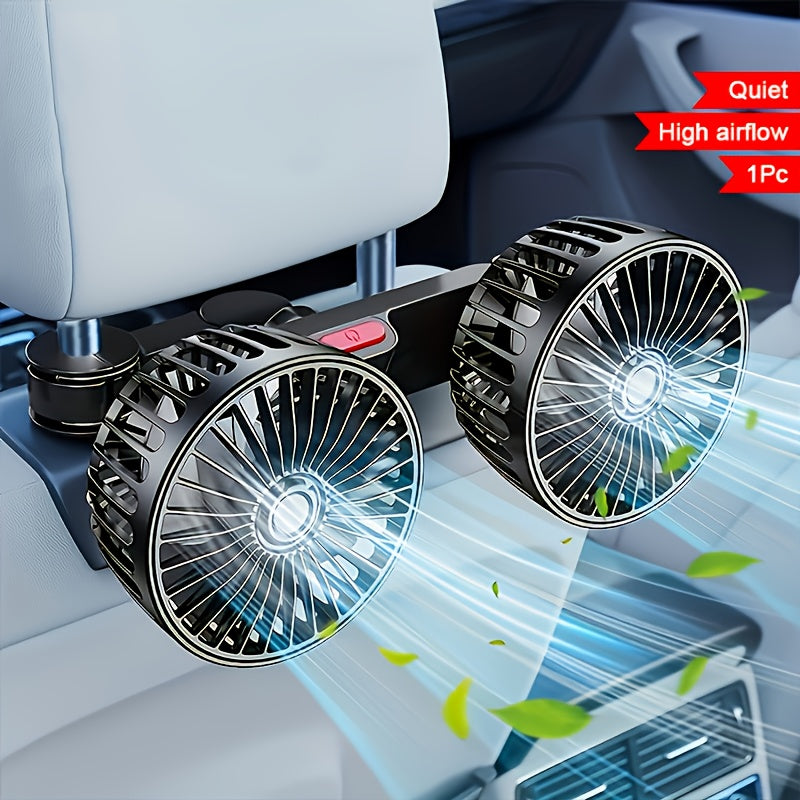 CoolWind Pro | Tragbarer Autolüfter | Flexibel & Leise | USB-Betrieb