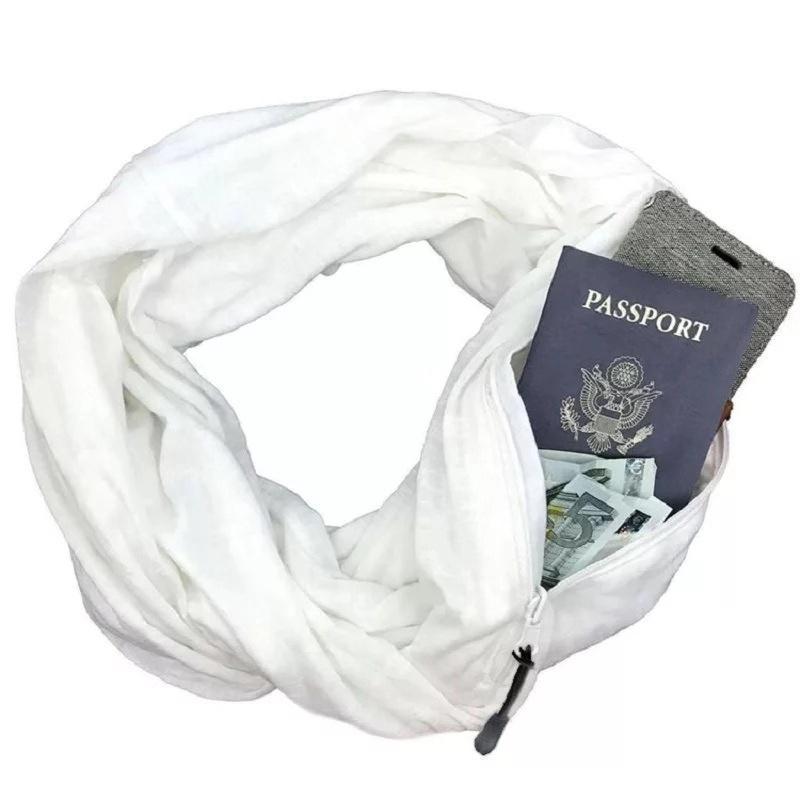 CozySafe – Der Schal mit Geheimfach für Wärme & Sicherheit