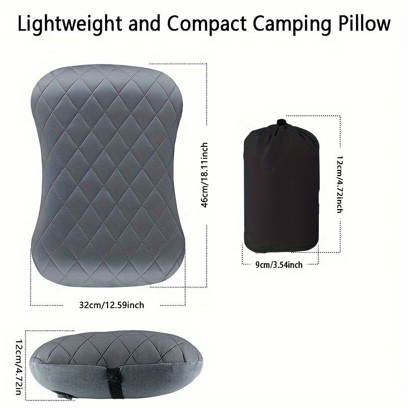 ComfortRest | Aufblasbares Campingkissen | Ergonomisch & Waschbar | Perfekt für Reisen & Outdoor