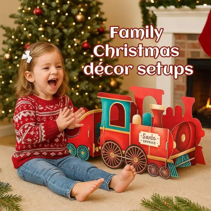 SantaExpress – Magische Weihnachtsmorgen mit Überraschungs-Aufbewahrung gestalten
