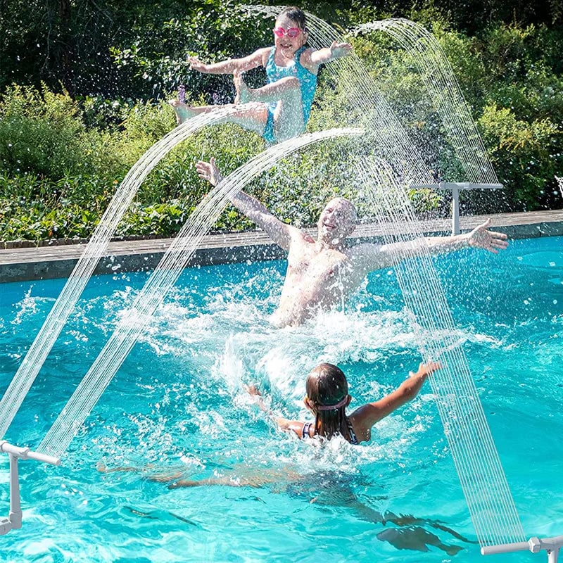 SunSpray – Der leuchtende Wasserbogen für Ihren Sommertraum