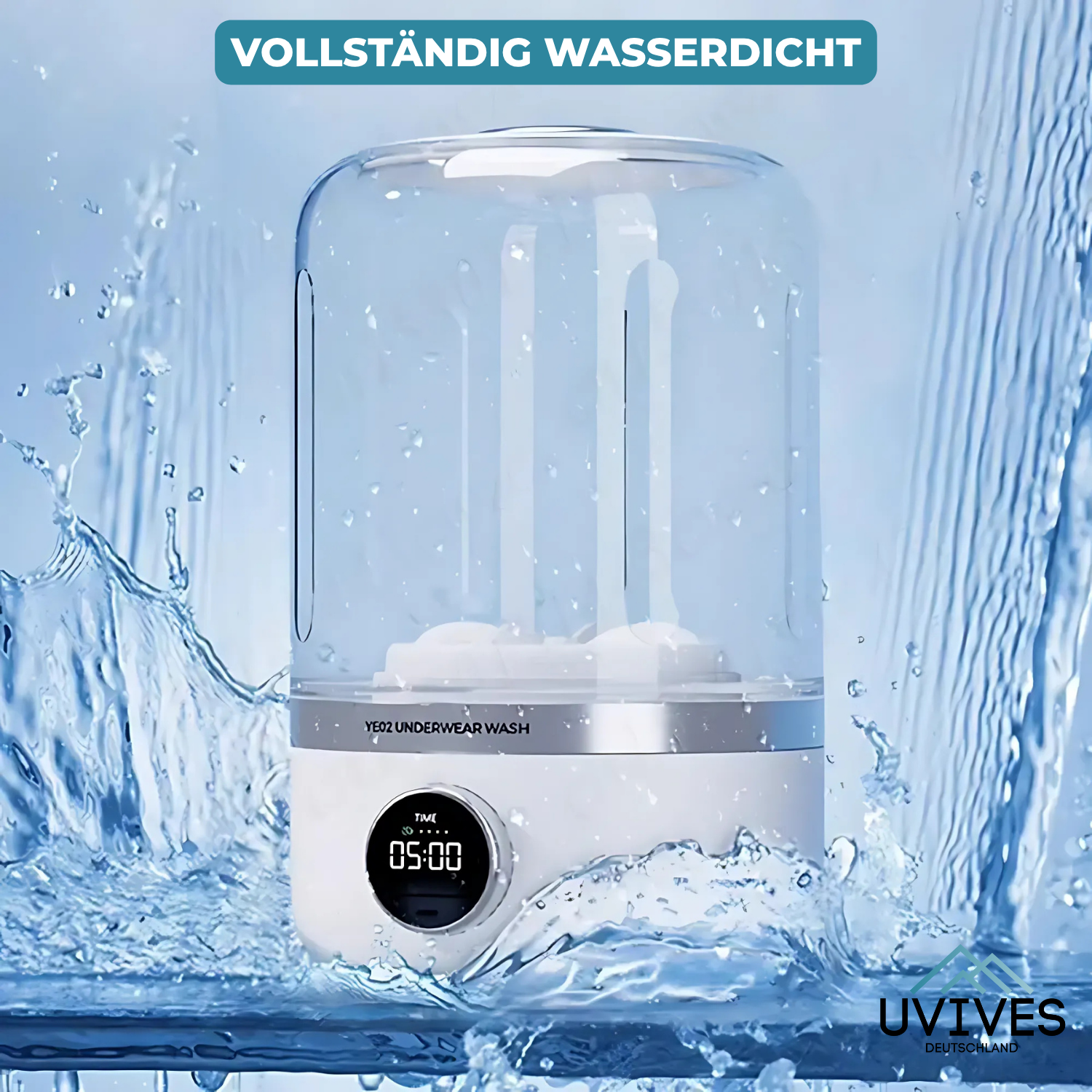WashPod Go – Saubere Wäsche. Überall. Jederzeit.