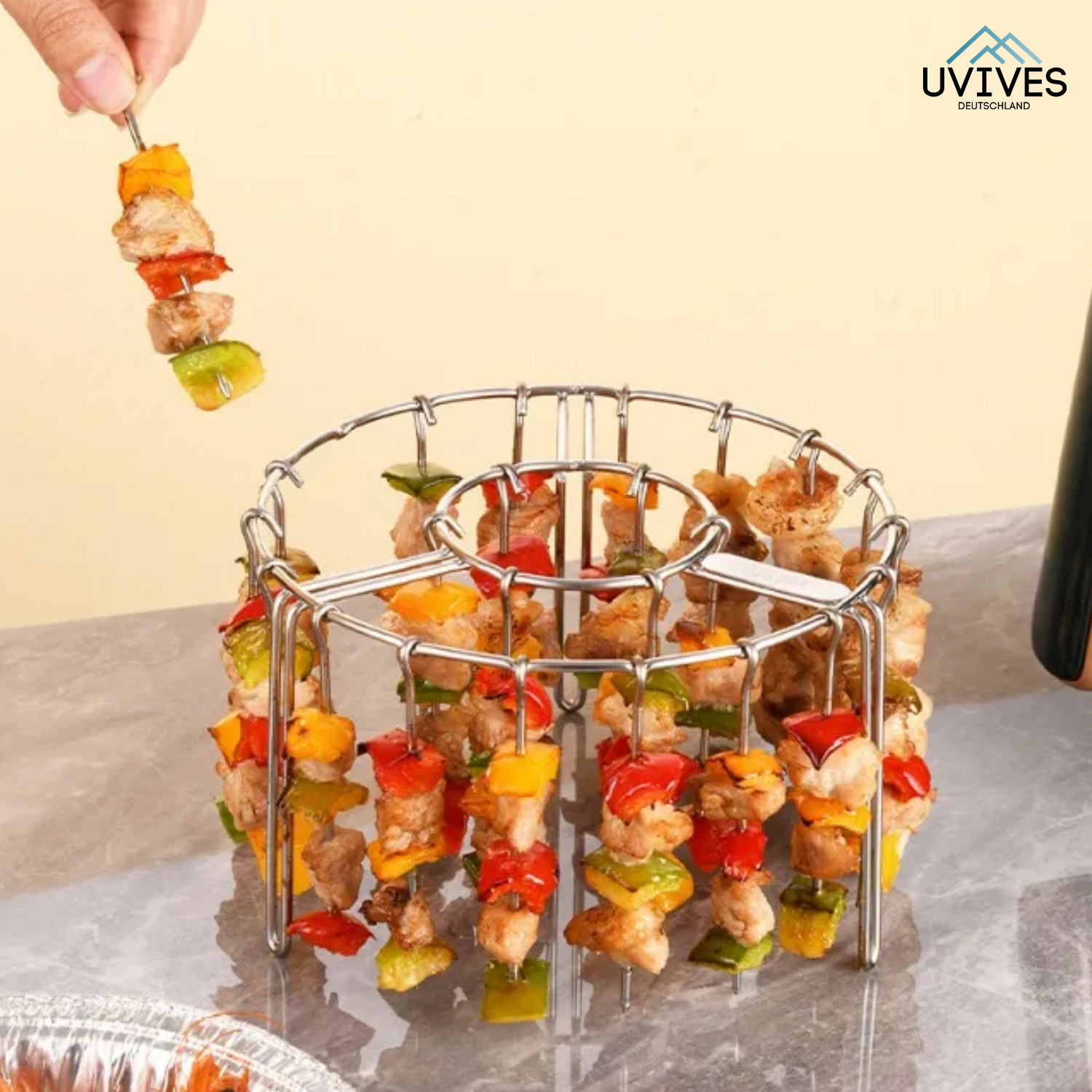 CrispGrill Set – Knuspriger Genuss ohne Rauch & Fett!