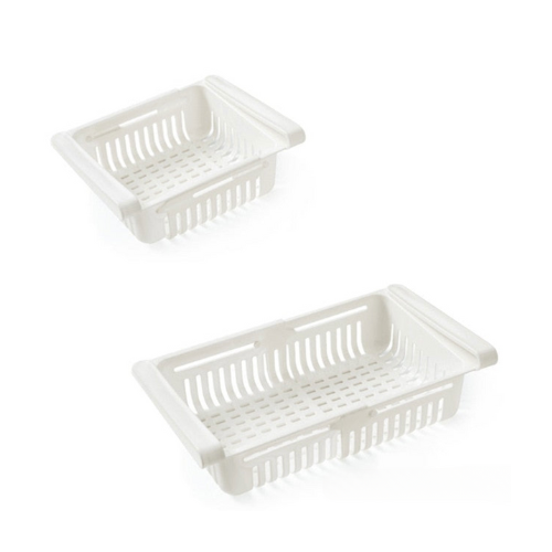 FridgeSaver - Adjustable refrigerator organizer: maximize your space [Letzter Tag Rabatt]