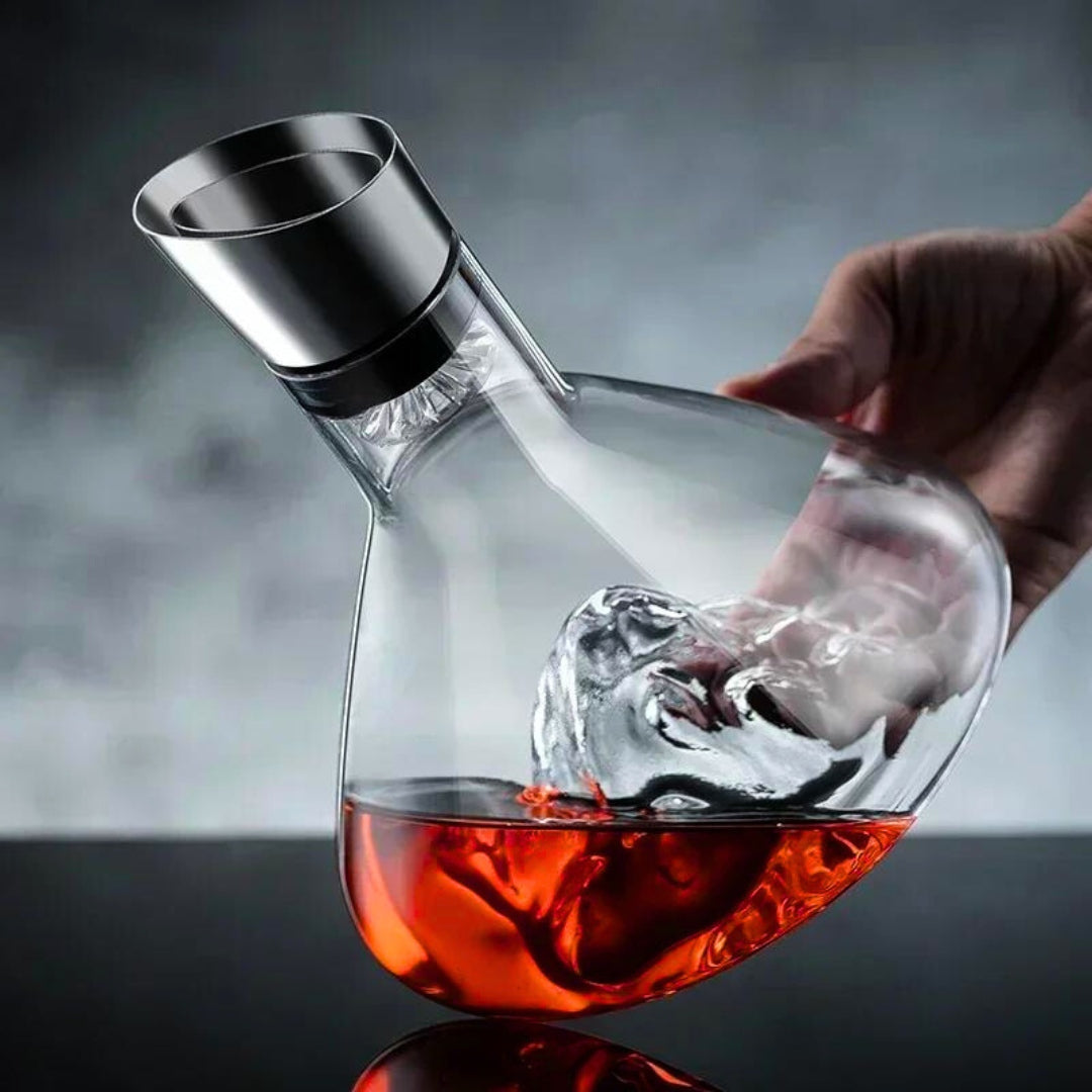 WineLuxe - Wasserfall Quick Rotwein Dekanter