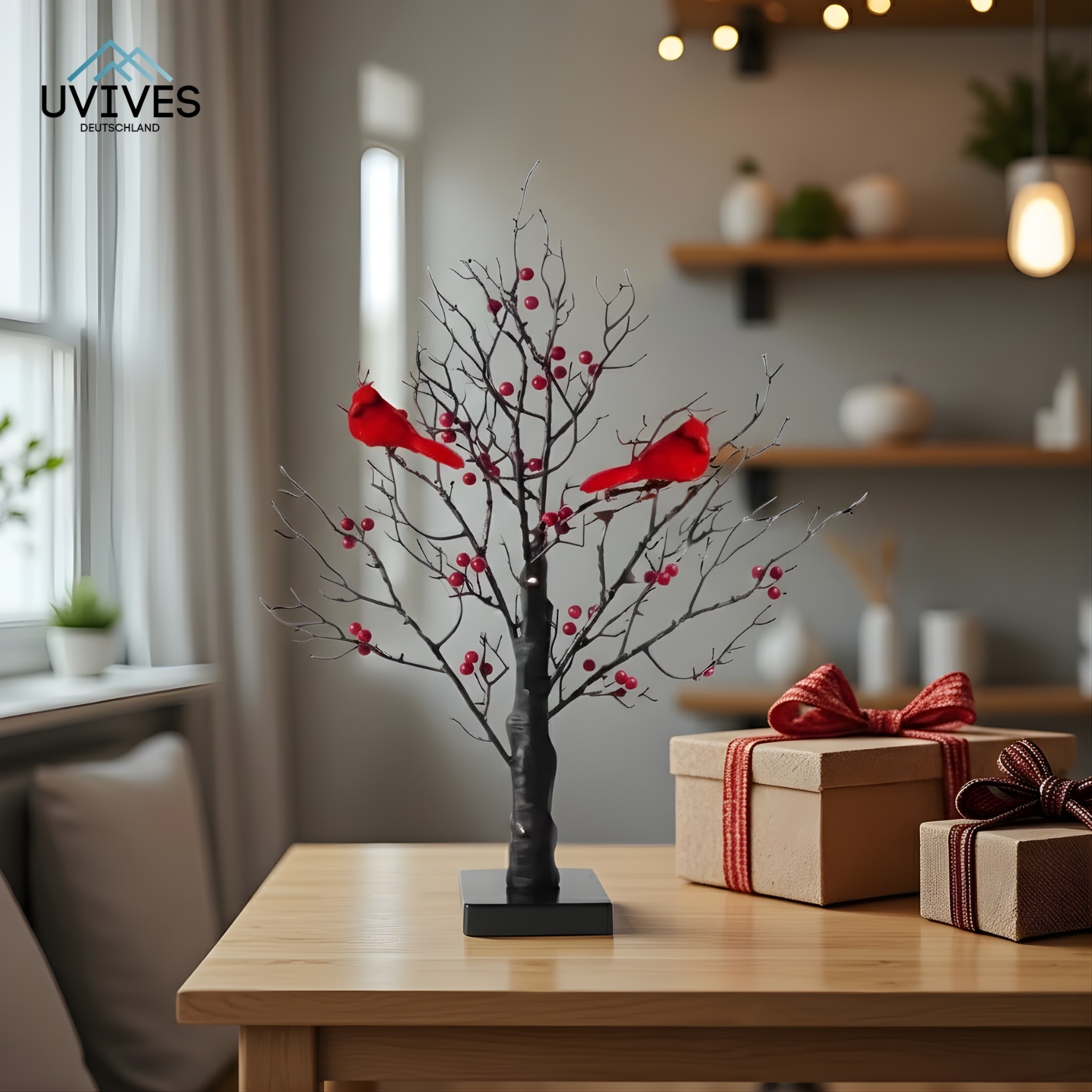 BirdPine Classic – Der leuchtende Vintage-Weihnachtsbaum voller Nostalgie