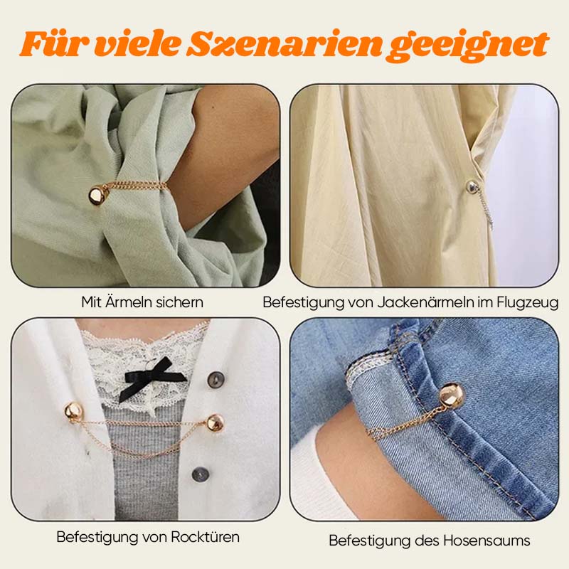 Styloma ClipMag | Magnetische Kleiderclips | Faltenfrei & Stoffschonend | Für Schrank & Reise