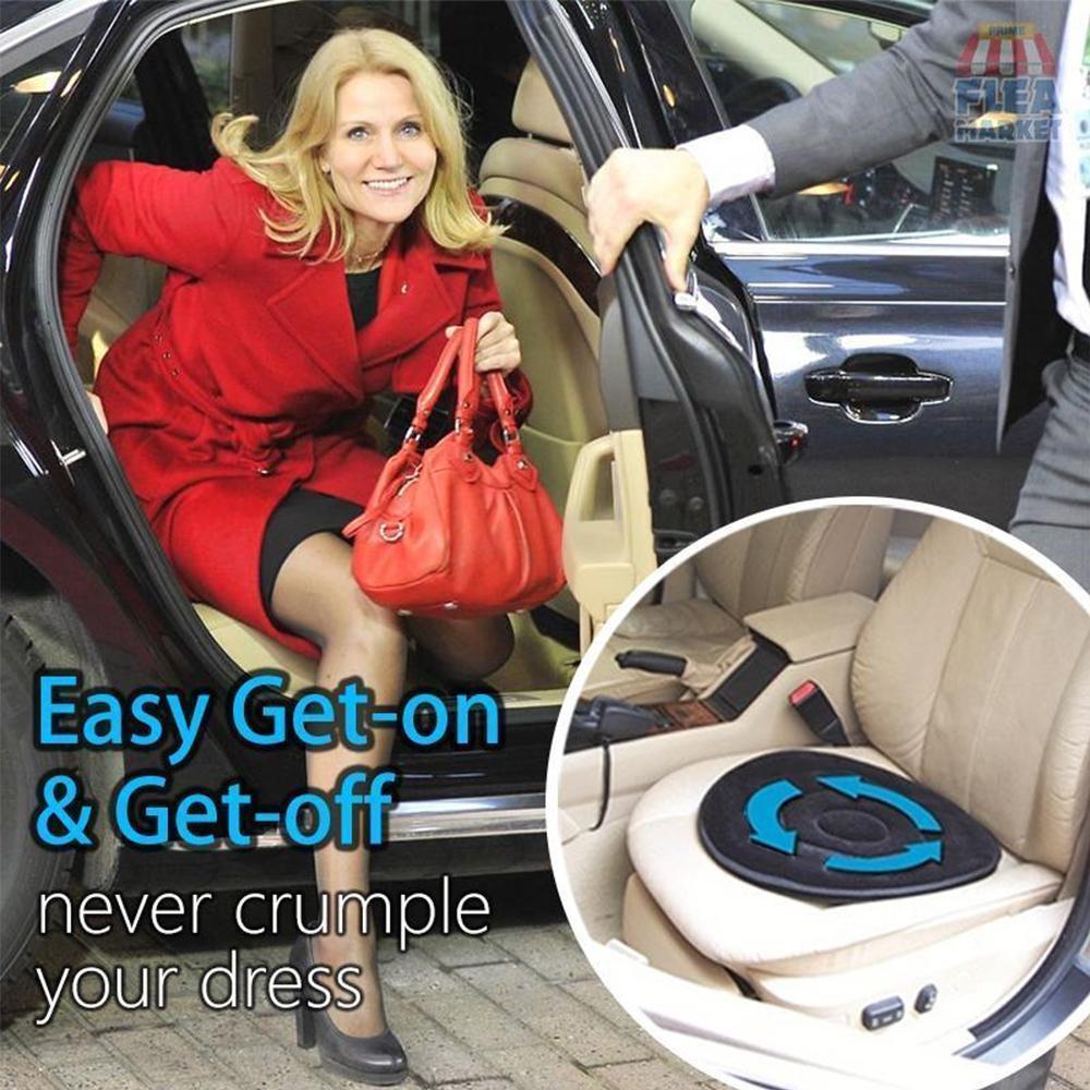 FlexiCushion 360° Drehkissen | Ergonomisch | Rutschfest | Memory-Schaum