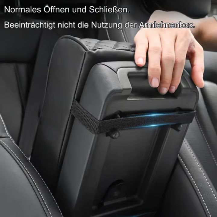 ArmNest - Auto-Armlehnenbox mit Taschentuchhalter [Letzter Tag Rabatt]