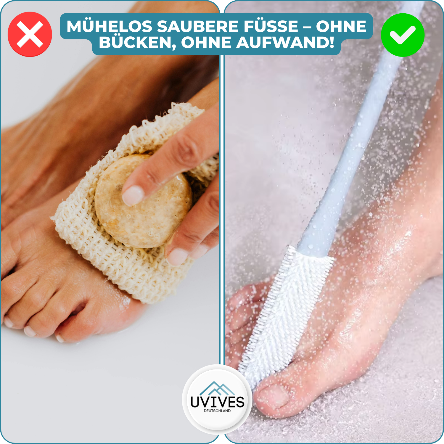 ToeClean™ – Sanfte & effektive Zehenzwischenraum-Reinigung