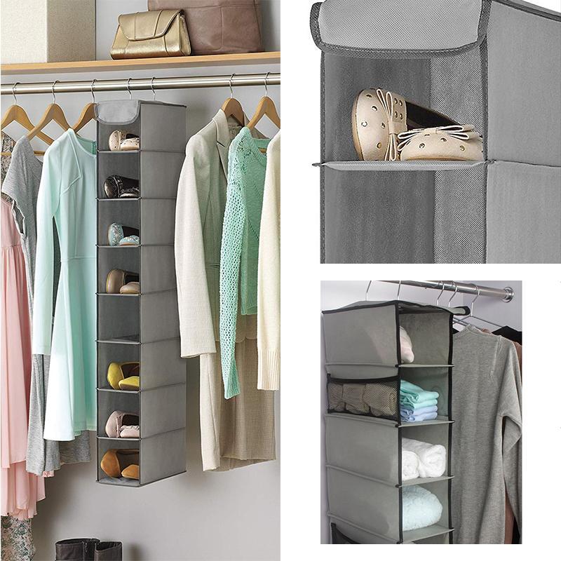MultiHang - 10 Abschnitte Schuhe Garment Organizer [Letzter Tag Rabatt]