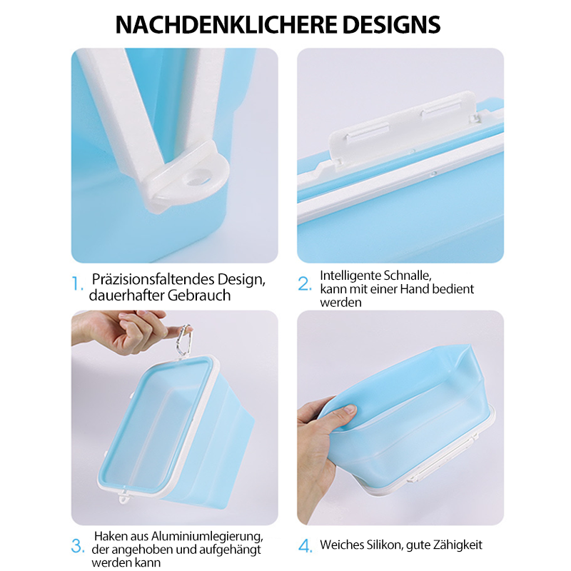 1+1 GRATIS | StackiSeal - Zusammenklappbare Frischhaltebox aus Silikon [Letzter Tag Rabatt]