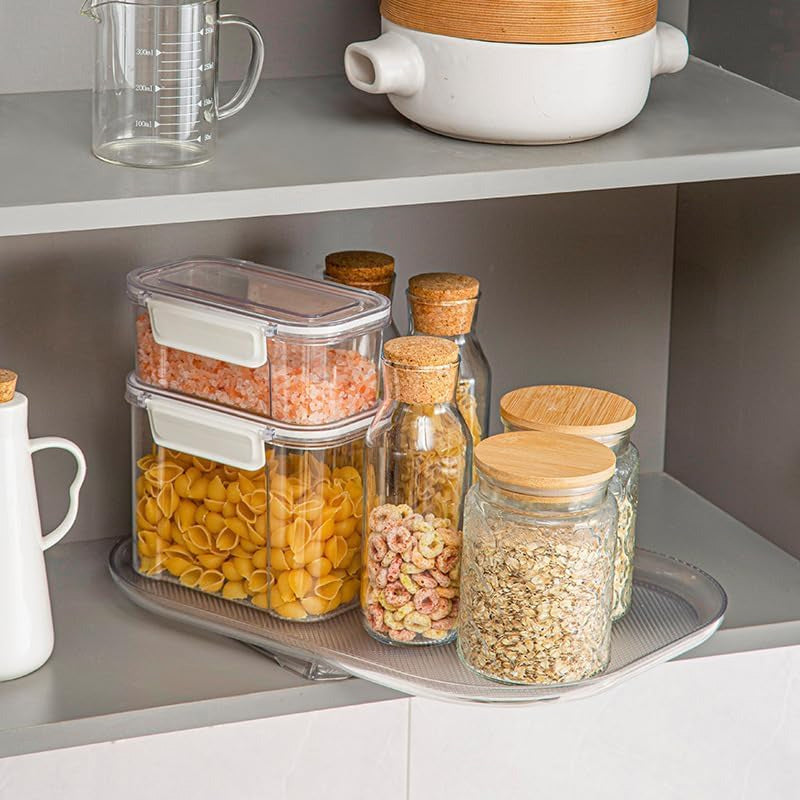 SpinSmart – Der drehbare Kühlschrank-Organizer