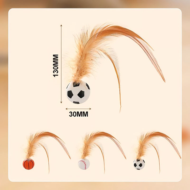 FeatherBounce – Spielspaß für aktive Katzen!