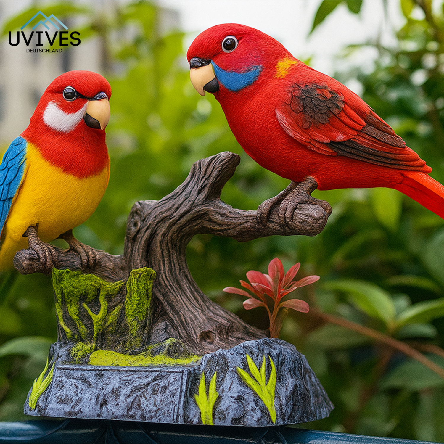 VivaBird – Der sprechende Papagei für einen lebendigen Frühlingsgarten!