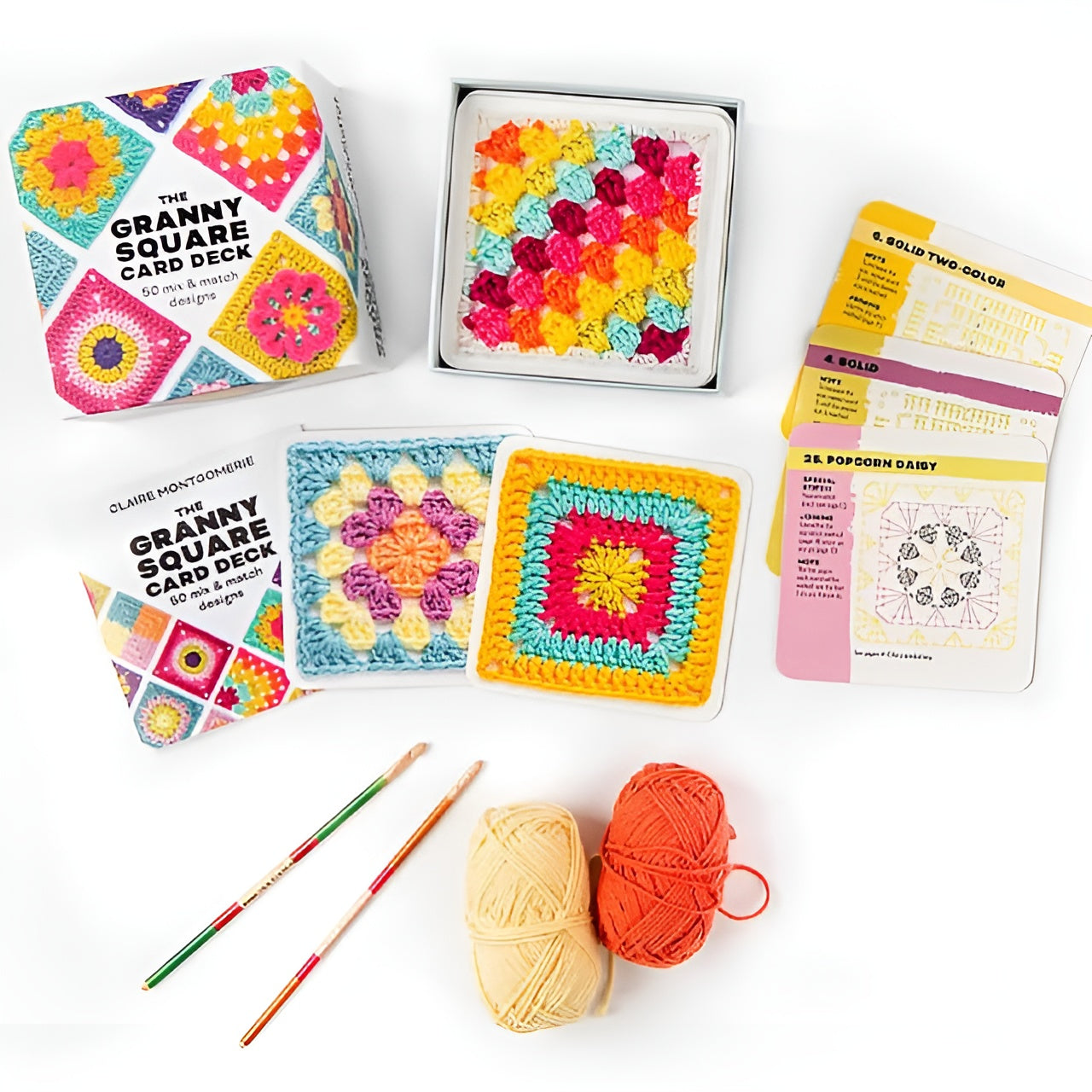50% RABATT | CraftSquares - Granny Square Karten-Set [Letzter Tag Rabatt]