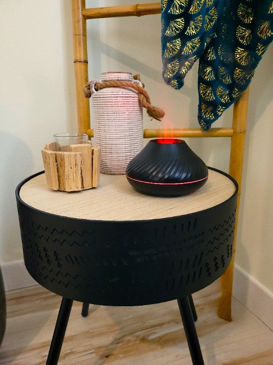 LumiFlare Aroma-Diffusor | Beruhigender Nebel & Flammeneffekt | 130 ml | Schafft Entspannung & Gemütliche Atmosphäre