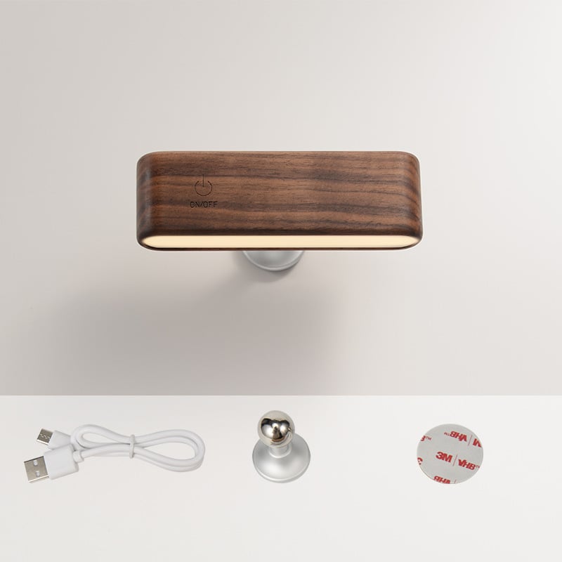 50% RABATT | HaloWood - 360° Rotierende magnetische Lampe [Letzter Tag Rabatt]