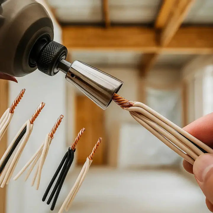 TwistPro – Elektrische Kabel schnell verdrehen ohne Handbelastung