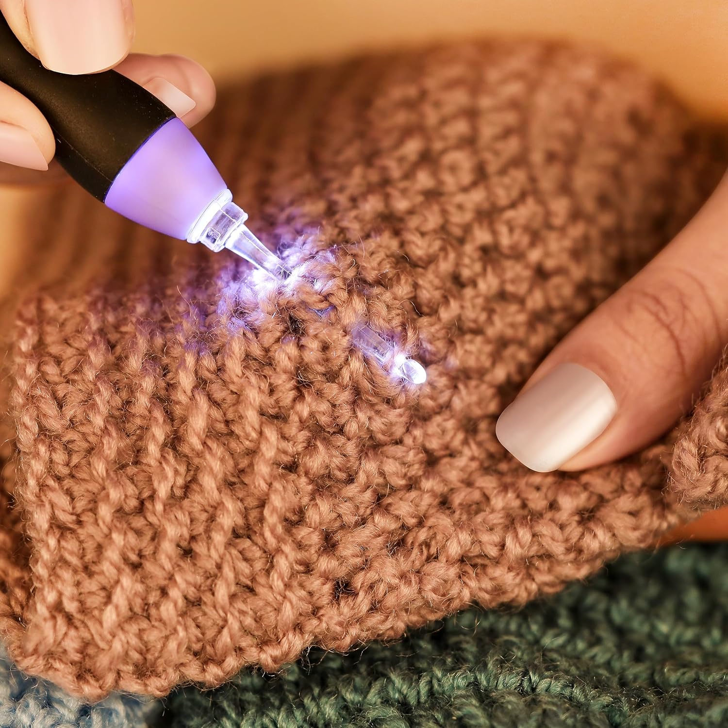 BrightLoop – Häkeln ohne Augenbelastung, bei jedem Licht!