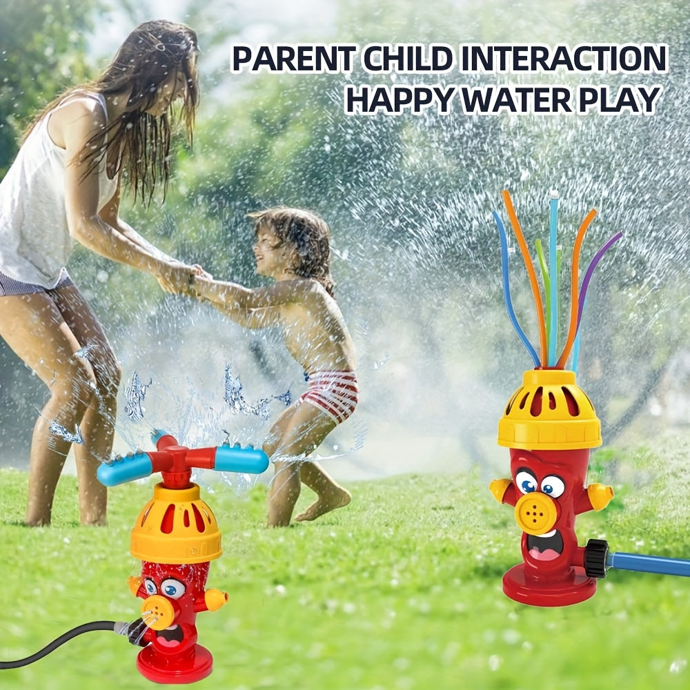 SplashZone | Rotierender Wassersprinkler | Fun Design | Perfekt für Garten & Kinder