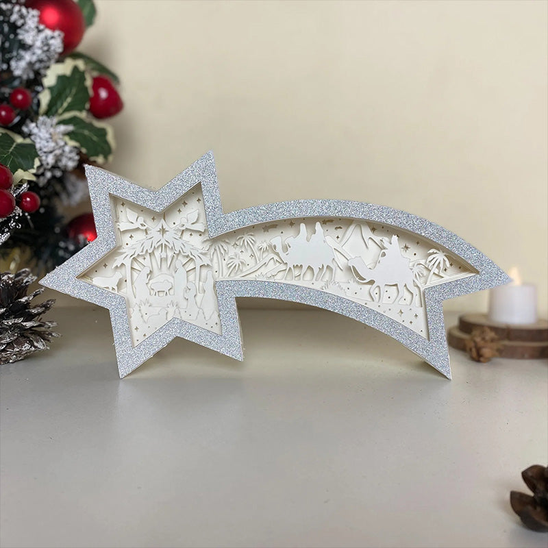 StarWood™ - LED-Weihnachtssterne aus Holz [Letzter Tag Rabatt]