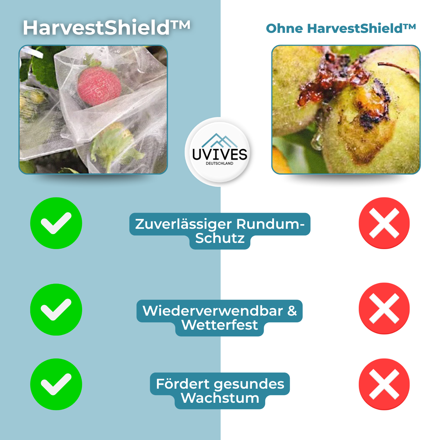 10+10 GRATIS | HarvestShield™ – Schütze deine Ernte & deinen Garten vor Schädlingen